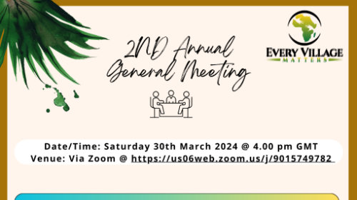 2nd Annual General Meeting Invitation